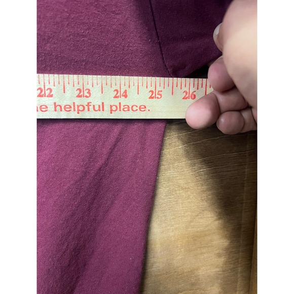 Santa Cruz Mens Burgundy Checkered Dot Logo Graphic T-Shirt Short Sleeve XL - Picture 5 of 5